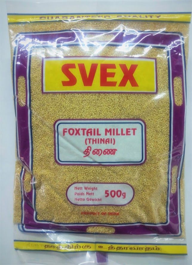 SVEX-thinai-millets SVEX Thinai (Foxtail) Millet - 500g - Image 1