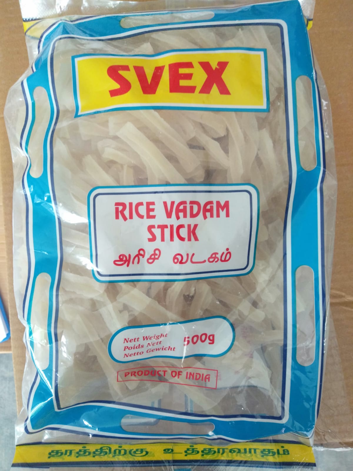 rice vadam SVEX Rice Vadam - 500g - Image 1