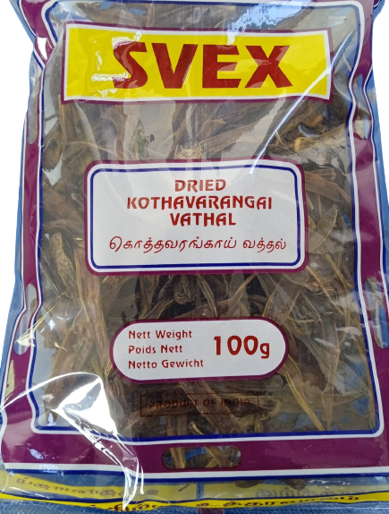 Dried_Kothavarangai_Vathal Svex Vathal - Kothavarangai 100g - Image 1